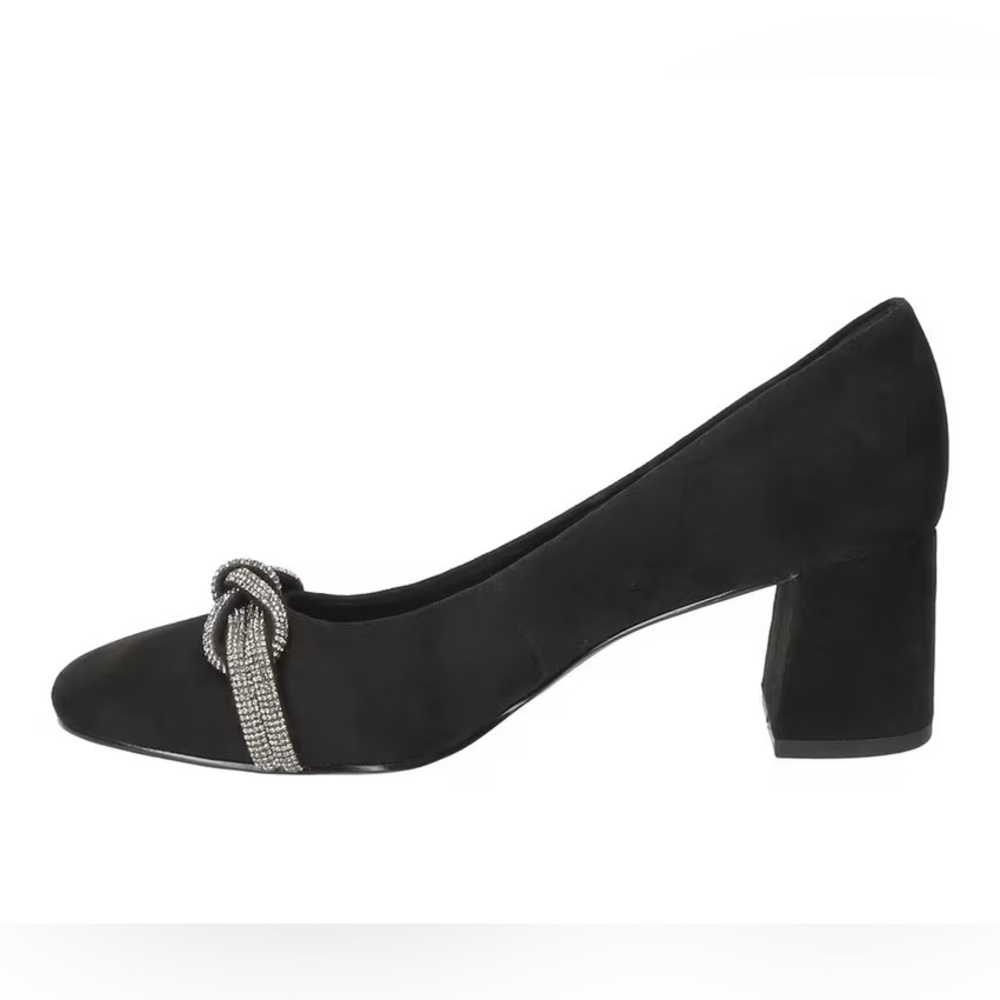 Bella vita marigold square toe suede square toe pumps new in box sz 11 m